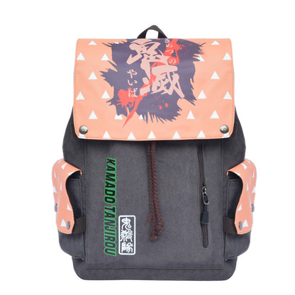 Anime Peripheral Totoro One Piece No Backpacks