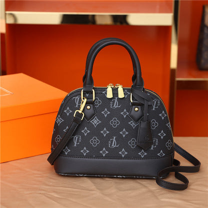 Women's Retro Printed Portable Simple Fashion Western Crossbody Bags