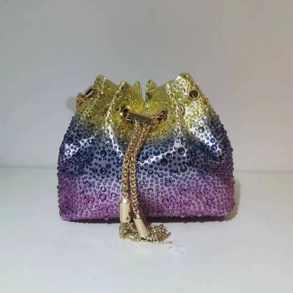 Women's Heron Live Streaming On Tassel Rhinestone Shoulder Bags