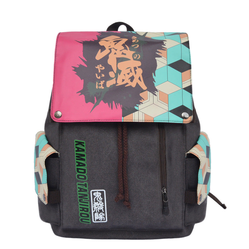 Anime Peripheral Totoro One Piece No Backpacks
