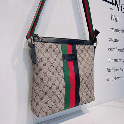 Women's & Men's Trendy Fashionable Letters Printed Simple Large Capacity Crossbody Bags