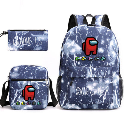 Game Among Space Werewolf Killing Pencil Backpacks