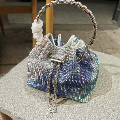 Women's Heron Live Streaming On Tassel Rhinestone Shoulder Bags