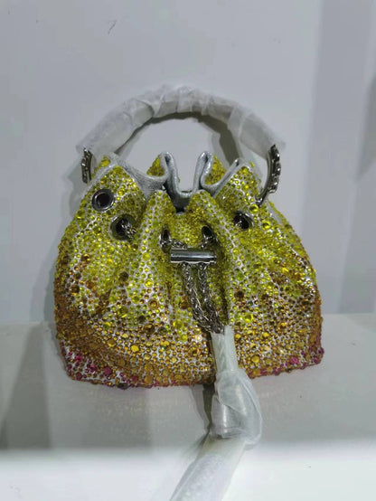 Women's Heron Live Streaming On Tassel Rhinestone Shoulder Bags