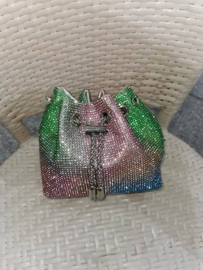 Women's Heron Live Streaming On Tassel Rhinestone Shoulder Bags