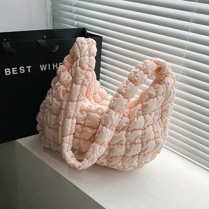 Women's Pleated Cloud Fashion Portable Dumpling Large Shoulder Bags