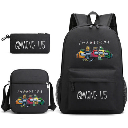 Game Among Space Werewolf Killing Pencil Backpacks