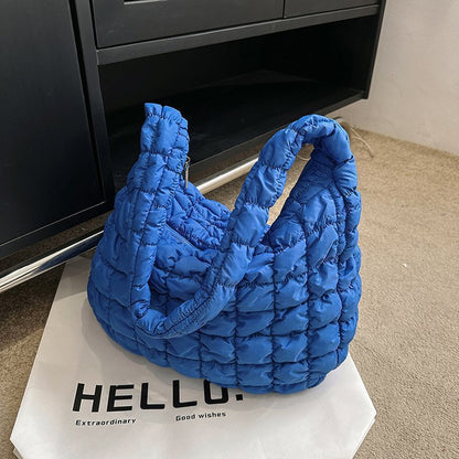Women's Pleated Cloud Fashion Portable Dumpling Large Shoulder Bags