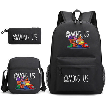 Game Among Space Werewolf Killing Pencil Backpacks