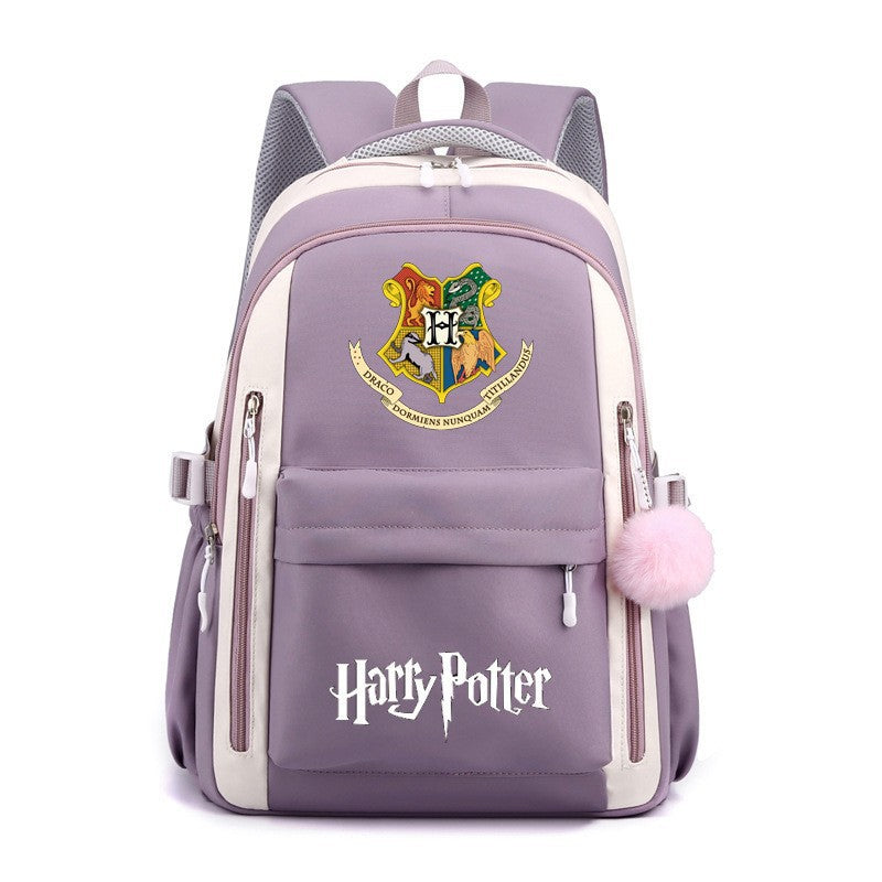 Women's & Men's Harry Potter Large Capacity Primary High Backpacks