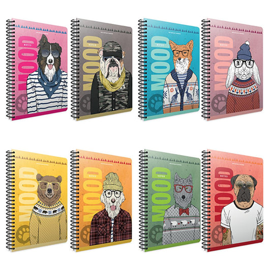 Gõpta A4 Spiral Notebook: 80 Sheet Square Grid - Perfect for School, Office & Journaling