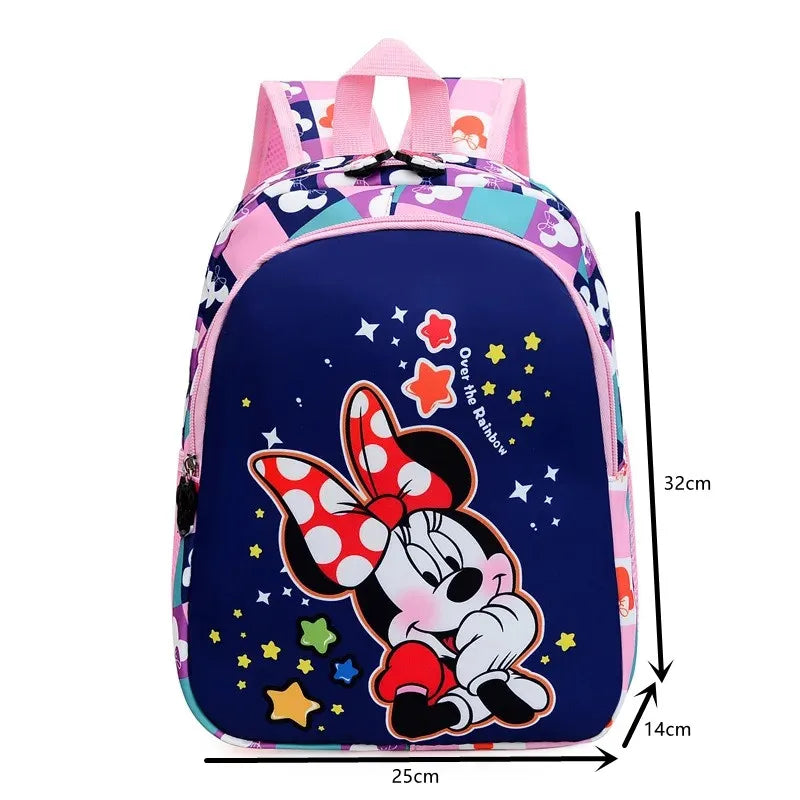 Cartoon Mouse Children Backpack – Cartoon Kindergarten School Bag for Girls