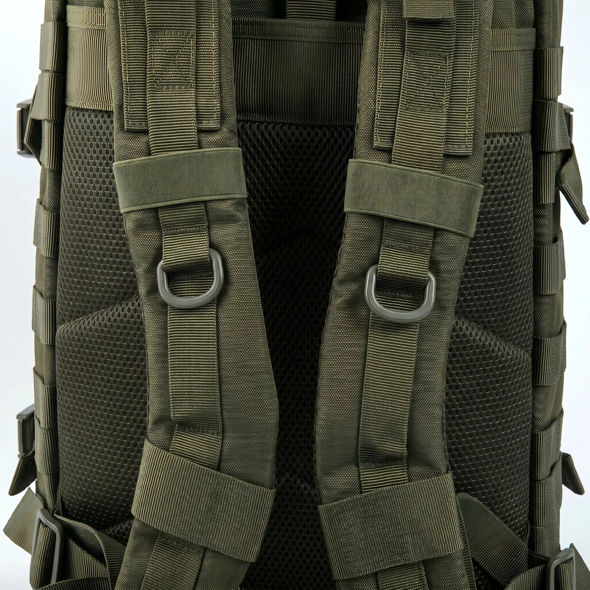 45L Tactical Travel Backpack Molle Large Capacity Multi Pocket Storage Bag Durable Wear Resistant Camping Hiking Trekking Bushcraft Daypack Heavy Duty Rucksack For Men Women Business Trips Mountain Climbing Daily Commute Lugg