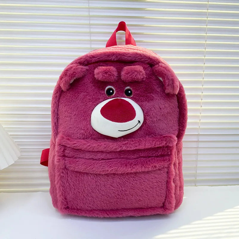 Bear & Alien Plush Backpack