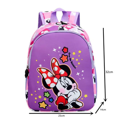 Cartoon Mouse Children Backpack – Cartoon Kindergarten School Bag for Girls