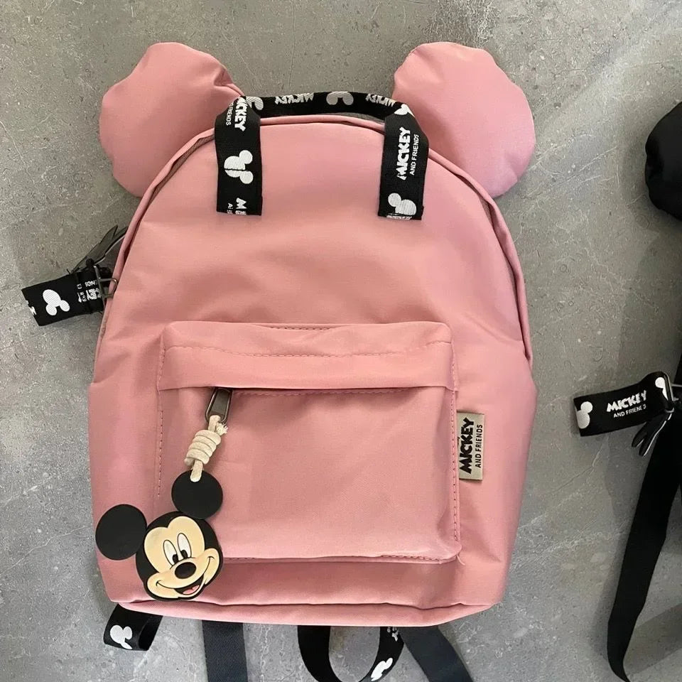 Cartoon Mouse Kids Backpack – Mini Schoolbag, Cute Shoulder Bag for Girls & Boys