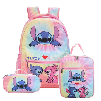 Kawaii Alien School Backpack for Kids