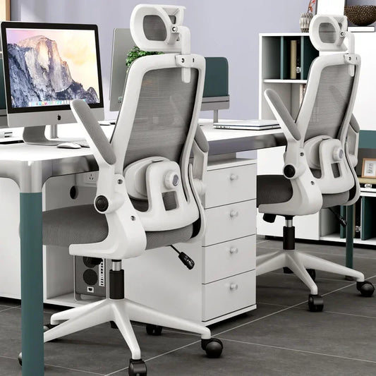 Ergonomic Office Chair Mesh High Back Lumbar Support Adjustable Height Swivel Rolling Computer Desk Chair Home Study Student