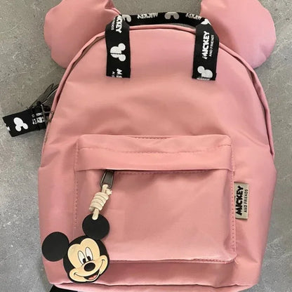 Cartoon Mouse Kids Backpack – Mini Schoolbag, Cute Shoulder Bag for Girls & Boys