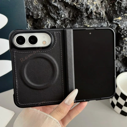 Luxury PU Leather Magnetic Phone Case For iPhone DUO