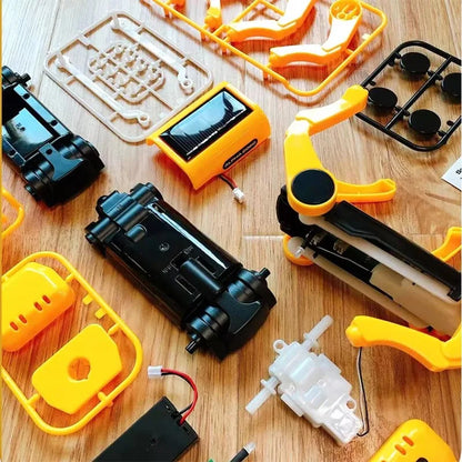 Solar-Powered Robot Dog Science Kit - DIY STEM Educational Toy for Kids, Christmas Gift Idea