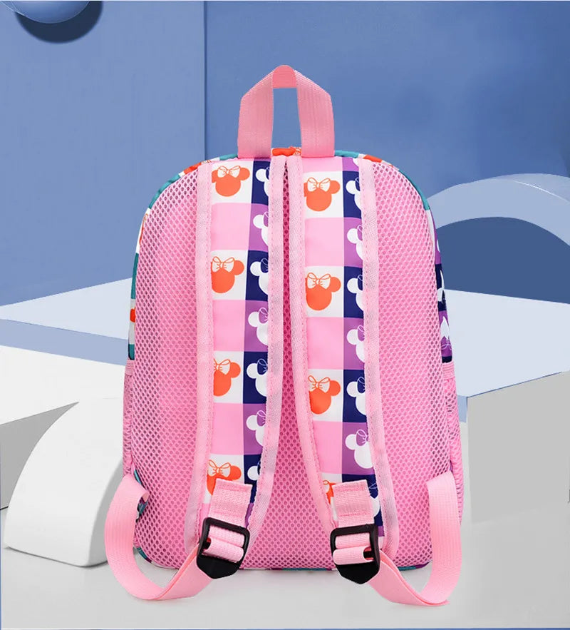 Cartoon Mouse Children Backpack – Cartoon Kindergarten School Bag for Girls