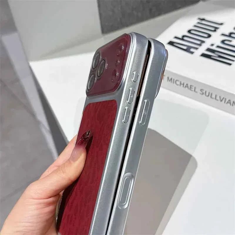 Luxury Matte Leopard design PU Leather Phone Case For iPhone 18 Pro Max Shockproof Cover