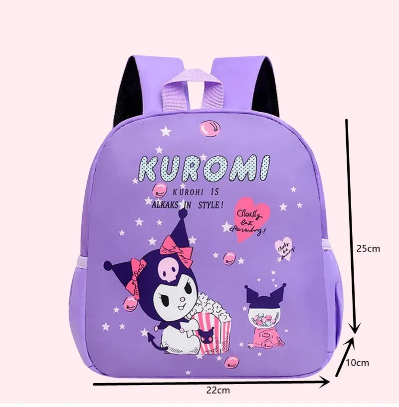 Cartoon Mouse Children Backpack – Cartoon Kindergarten School Bag for Girls