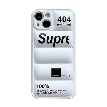 Jacket Puffer Case for iPhone 17 Pro Max 16 15 14 Plus 13 12 11 XR - Original Silicone Cover