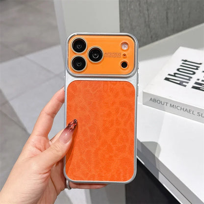 Luxury Matte Leopard design PU Leather Phone Case For iPhone 18 Pro Max Shockproof Cover