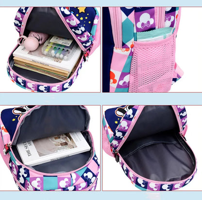 Cartoon Mouse Children Backpack – Cartoon Kindergarten School Bag for Girls