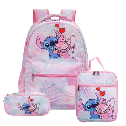 Kawaii Alien School Backpack for Kids