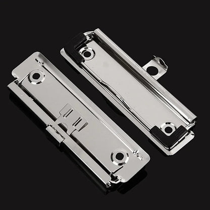 2PCS Metal Clipboard Clip File Folder Clips Binder Clips with Screws Paper Storage Organizer School Supplies Office Stationary