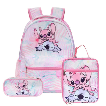 Kawaii Alien School Backpack for Kids