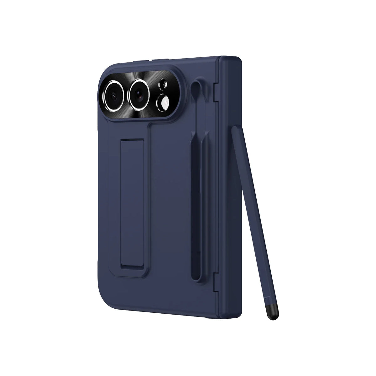 iPhone Duo Fold Bracket Phone Case With S Pen Hinge Protection Flim Glass Screen