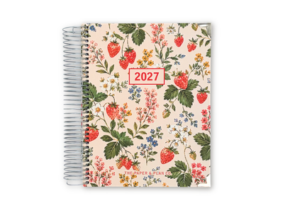 2027 Strawberry Fields Daily Planner Basic Bundle