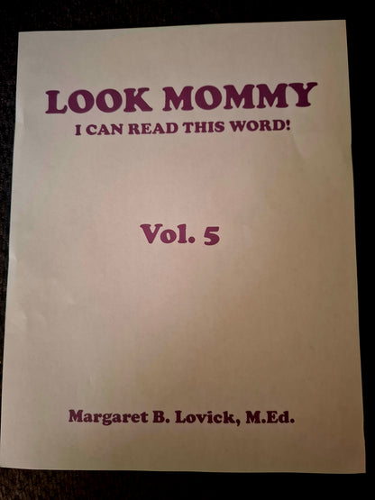 Look Mommy, I Can Read This Word! – Volume 5: Short U (Paperback)