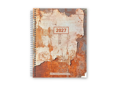 2027 Metal Flake Weekly Planner Basic Bundle