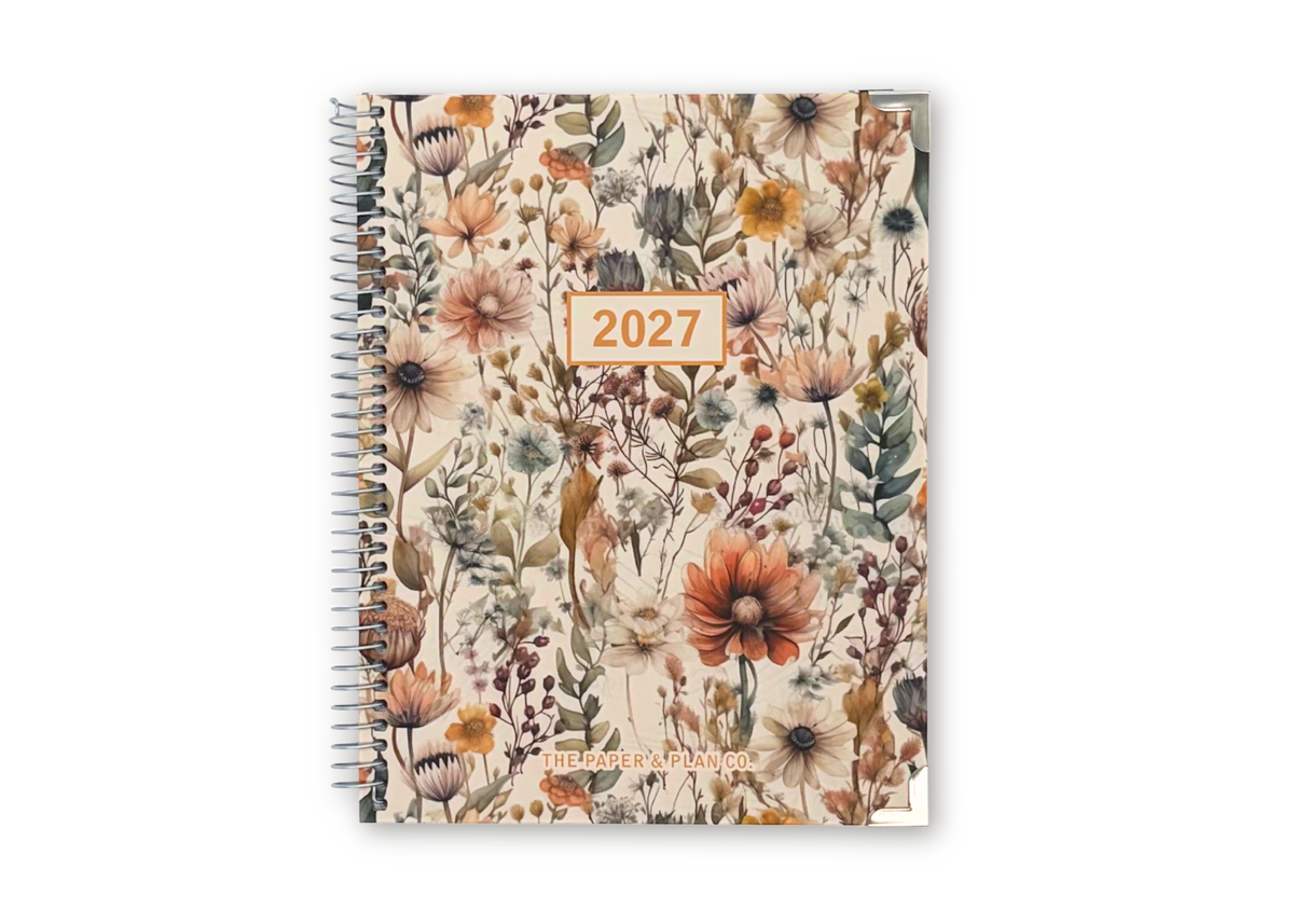 2027 Wildflower Weekly Planner