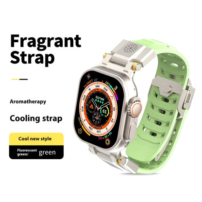 Metal Comes With Aromatherapy Watch Band