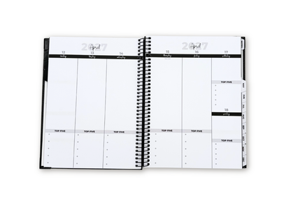2027 Velvet Floral Weekly Planner Basic Bundle