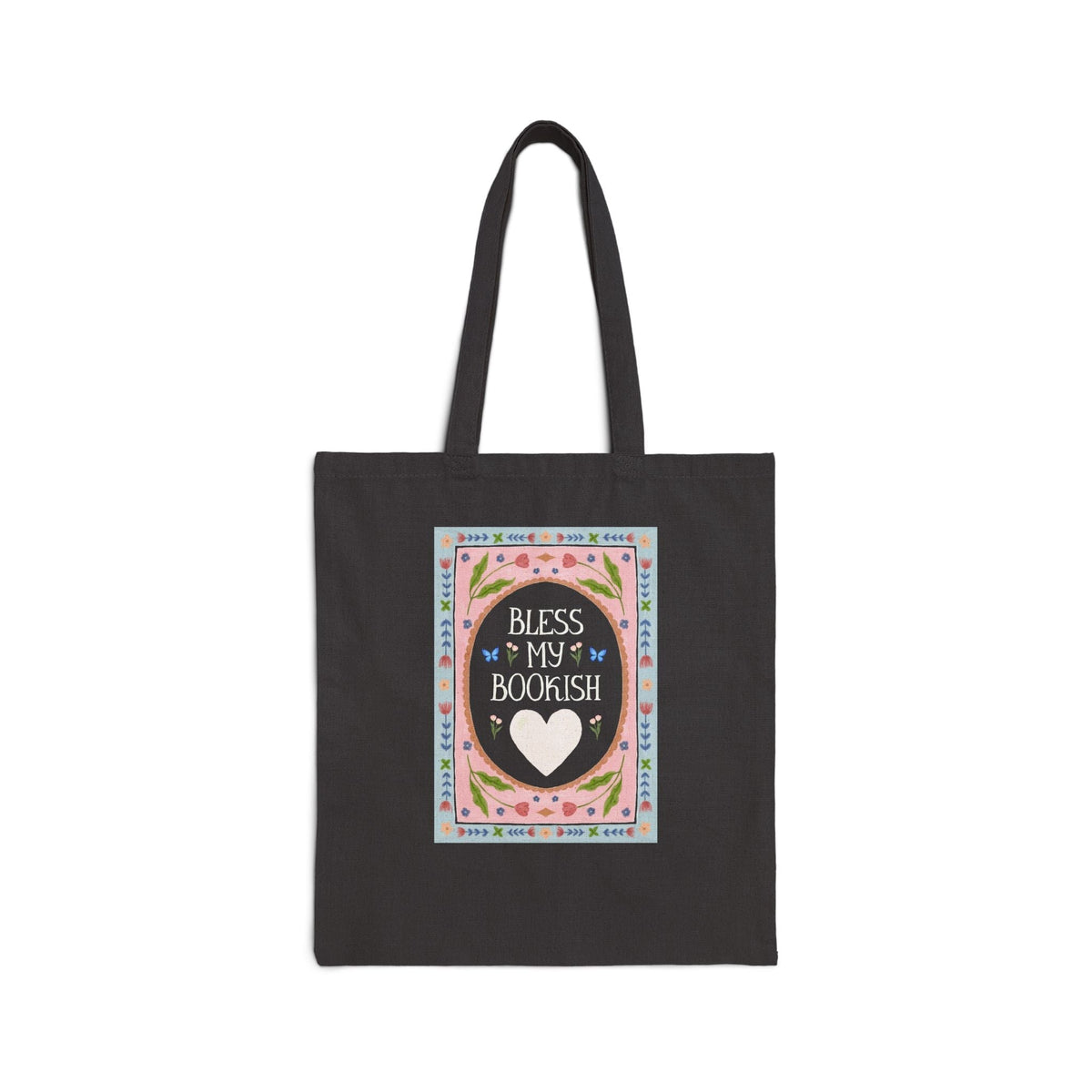 Bless My Bookish Heart Book Lover Tote Bag