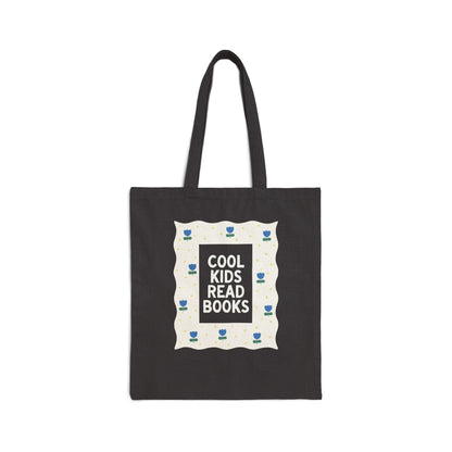 Cool Kids Read Books Maximalist Flower Tote Bag