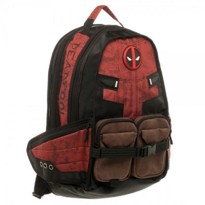 Deadpool Marvel Comics Super Hero Movie Civil War School Bags Men Rucksack Mochila Bag Backpacks shoulder crossbody
