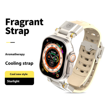 Metal Comes With Aromatherapy Watch Band