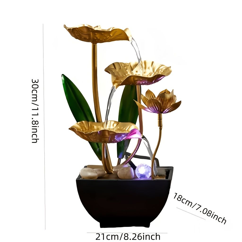 LED Tabletop Water Fountain