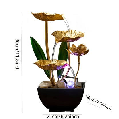 LED Tabletop Water Fountain