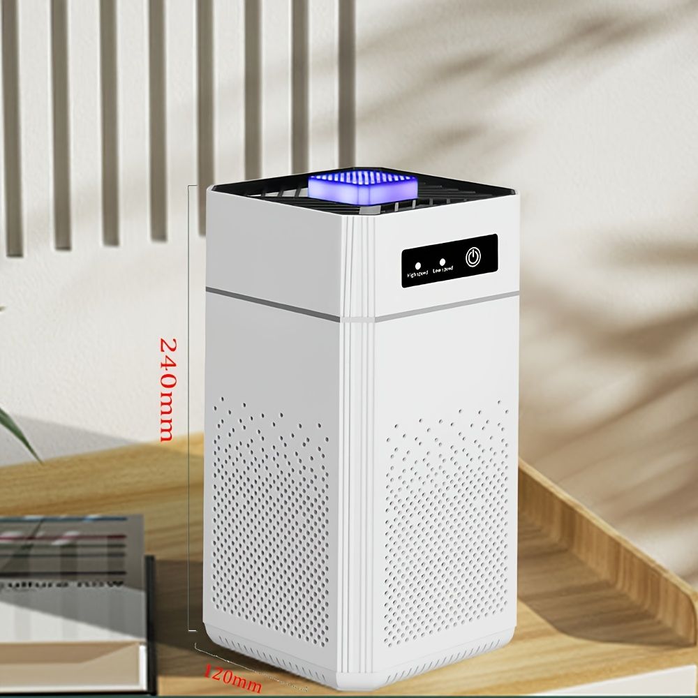 2 Pack Portable Air Purifier with Filters USB Powered Quiet 34dB