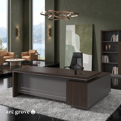 Leeds · Modern Executive L-Shaped Desk