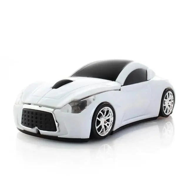 Modern Design 2.4G Wireless Mouse Sport Car Shape 1600DPI Optical Computer Gaming Mouse For Computer Laptop PC